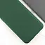 Чохол Getman TPU Liquid Silk Full Camera для Samsung Galaxy A06 Зелений/Dark green - мініатюра 3