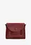 Жіноча шкіряна сумка Liv бордова - мініатюра 5