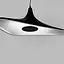 Світильник із унікальним чорним динамічним плафоном 70х45 см | Арт. MJ260-800 BK | Line F - мініатюра 3