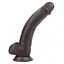 Фаллоимитатор LoveToy Sliding Skin 24 см коричневый - миниатюра 8