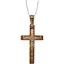 Золотий хрестик Favoritum Розп'яття Христа. 133-ИС - мініатюра 1