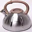 Чайник Whistling Kettle із нержавіючої сталі зі свистком Kamille Ø26.5х23 см kuh0006797 - мініатюра 1
