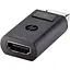 Перехідник HP DisplayPort M HDMI 1.4 F чорний - мініатюра 1