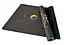 Килимок для йоги BlackMoon (замша-каучук) чорний EasyFit fit0025073 - мініатюра 2