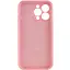 Чехол Epik Silicone Case Full Camera Protective (AA) для Apple iPhone 13 Pro Max (6.7) Розовый/Light pink - миниатюра 2
