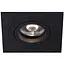Светильник точечный врізний KLOODI KD-BASE SQ92 GU10 BK - миниатюра 1