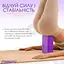 Блок для йоги EasyFit EVA Фиолетовый - миниатюра 3