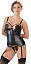 Комплект Cottelli Collection Bondage Cami Suspender XL черный - миниатюра 4