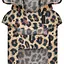 Дождевик-накидка с капюшоном для собак Collar Waudog Clothes, рисунок "Леопард", А 23-26 см, B 30-36 см, С 15-20 см - миниатюра 4