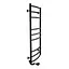 Полотенцесушитель UNIO LDE EL 1000-500-9 BLK Лестница Дуга Элит черная (21556) - миниатюра 4