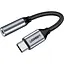 Адаптер Ugreen Type-C M to 3.5mm F Audio Adapter 10 см AV142 (Gray) (30632) - миниатюра 1