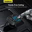 Адаптер автомобильный Baseus S-09 Lite Series Car FM Transmitter Cluster |2USB/1Type-c, PD/18W| - миниатюра 3