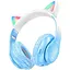 Беспроводные наушники Bluetooth Hoco W42 White/Blue Box - миниатюра 1