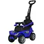 Детская каталка-толокар Bambi Racer 2 в 1 с музыкой и светом, синий - миниатюра 1