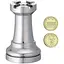 Головоломка Cast Puzzle Cast Chess Rook silver Шахова Тура 473682 - миниатюра 1