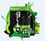 Набор компонентов для самозамеса солевой заправки Punch 30 мл Green Mix Яблоко, киви и мята, 0-65 мг (17394) - миниатюра 1