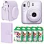 Набор камера Fujifilm Instax Mini 12, Фотобумага 50 шт, Чехол, Фотоальбом 108 фото Фиолетовый - миниатюра 1