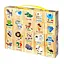 Дитячий ігровий набір кубиків "Тварини" K13806 в наборі 20 штук - мініатюра 1