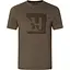 Футболка Harkila H-logo S/S T-shirt M Brown - мініатюра 1
