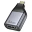 Переходник Hoco UA33 Type-C to HDTV Metal grey - миниатюра 1