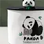 Чашка BonaDi Panda 2 390 мл (14931) черно-белая   - миниатюра 2