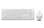Комплект A4Tech Fstyler Sleek Multimedia Comfort F1010, белый, клавиатура+мышь, USB - миниатюра 1