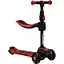 Самокат Best Scooter 60х18х34 см Червоно-чорний 000231426 - мініатюра 1