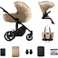 Універсальна коляска 2 в 1 Kinderkraft Prime 2 Sandrose Beige (KSPRIM02BEG2000) - мініатюра 1