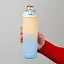 Пляшечка для води Kite бежево-синя 760 мл (K26-1200-1) - мініатюра 4