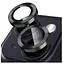 Защитное стекло на камеру DK Lens Metal Ring Eagle Eye для Apple iPhone 15 015735 black - миниатюра 3