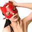 Маска кошечки Art of Sex - Cat Mask, Красный - миниатюра 3