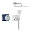 Душова система прихованого монтажу термостатична Grohe QuickFix Precision Smartcontrol Cube 34876000, Хром - мініатюра 3