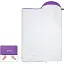 Спальный мешок KingCamp Oasis 250 Comf +12°C / Lim +7°C / Extr -3°C Purple - миниатюра 3