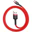 Кабель Baseus Cafule Micro USB 2.4A (1m) (red) - миниатюра 1