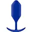 Анальная пробка B-Vibe Snug Plug 4, 14 см (синий) - миниатюра 1