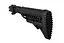 Приклад телескопический Fab Defense M4 для AK 47 полимер черный - миниатюра 2