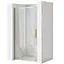 Душевые двери Rea Rapid Slide 110 gold REA-K5613 - миниатюра 1