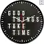 Часы настенные Technoline 775485 Good Things Take Time (775485) - миниатюра 1