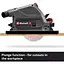 Пила дисковая Einhell TP-PS 18/165 Li BL - Solo 18В погружная аккумуляторная без АКБ и ЗУ (4331400) - миниатюра 7