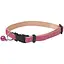 Нашийник для кота Croci Mylord екошкіра зі дзвінком 21-33x1 см рожевий - мініатюра 1