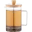 Френч-пресс Ardesto Midori 800 мл боросиликатное стекло нержавеющая сталь бамбук прозрачный - миниатюра 1