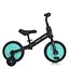 Детский беговел-велосипед MBB 1012-1 Profi Kids 12" EVA-колеса эксцентрик черно-голубой - миниатюра 5