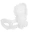 Маска Бальна з пером - мініатюра 1