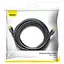 Кабель Baseus Cafule 4KHDMI Male To 4KHDMI Male Adapter Cable 5m Black - мініатюра 2