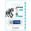 Flash Wibrand USB 2.0 Cougar 8Gb Blue - мініатюра 2
