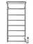 Полотенцесушитель Mario Hotel-І 1100х520-240 мм с таймером-регулятором 2.3.6204.11.P - миниатюра 2