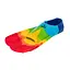 Короткі ласти для тренування в басейні Renvo Criz із закритою п'ятою різнокольоровий розмір 36-38 (SF120-45 36-38) - мініатюра 3
