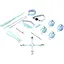 BDSM набір Liebe Seele Macaron Bondage Kit 9 шт. блакитний - мініатюра 1