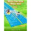 Величезна водна гірка Sloosh, 30 футів x 6 футів для важких умов експлуатації з вбудованим спринклером - мініатюра 3