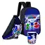 Набір дитячий Герої в Масках рюкзак 36х27см сумка-бананка, кружка з принтом для хлопчика (01636) - мініатюра 1